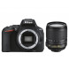 NIKON D5500 - Kamera DSLR 24,2 MP (Display von 3,2-optischen Bildstabilisator, Full HD), Farbe schwarz - Kamera Kit Karosserie mit Nikkor 18 - 105 mm f/3,5 - 5,6 ED VR (Importiert)-04